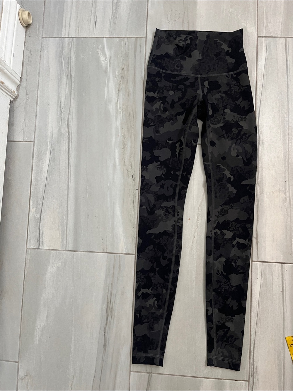 lululemon athletica Black Camo High-Rise Leggings